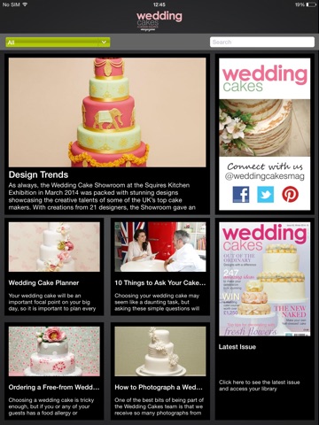 Wedding Cakes Magazine screenshot 2