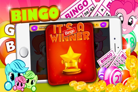 Pony Bingo HD - Fun & Slots featuring Wheel of Fortune® Bingo and more! screenshot 4