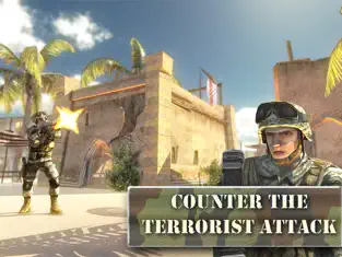 Captura de Pantalla 5 Ejército Gun Battle - Desert War Gratis iphone