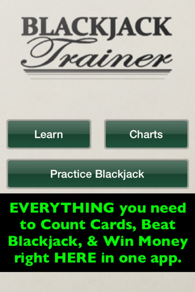 Blackjack Card Counting Trainer Free screenshot 2