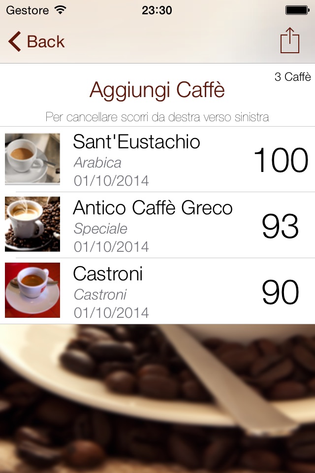 Degusta Caffè screenshot 2