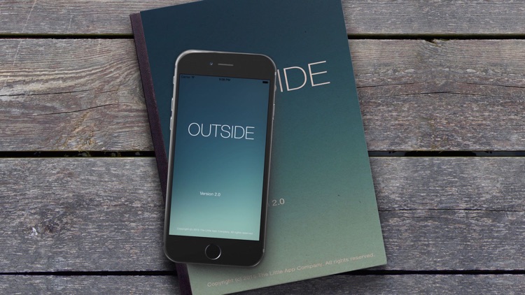 Outside