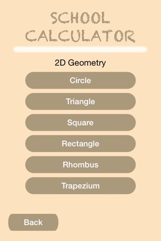 School Calculator - Maths screenshot 2