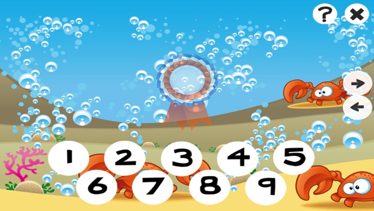 123 Counting Games For Kids With Open Sea animals