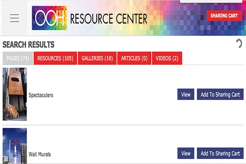 OOH Resource Center screenshot 3