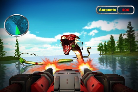 Monster Snake Shooting 3D screenshot 2