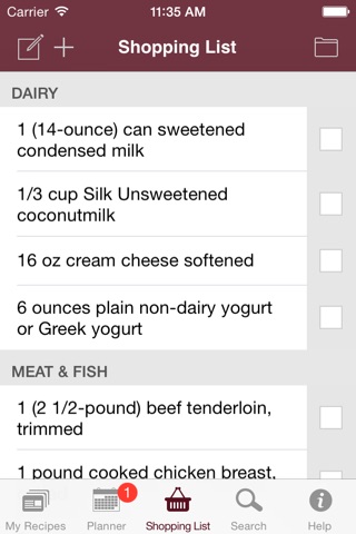 What's for Dinner? Recipe Cookbook and Shopping List screenshot 3