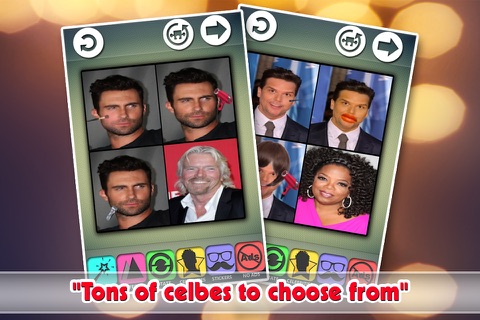 Makeup Transformation Photo Editor : Attractive Celebrity Parody Crop-per Effect-s screenshot 3