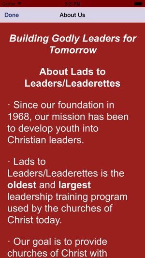 Lads to Leaders/Leaderettes(圖3)-速報App