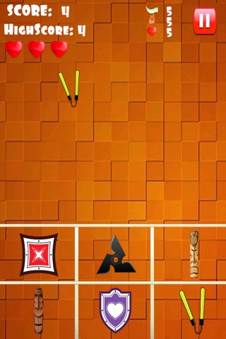 Falling Ninja Match - Samurai Turtle Pairing Puzzle Free screenshot 2