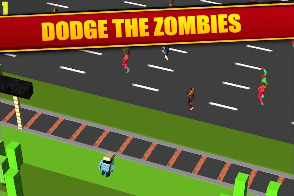 Zombie Crossing Roads screenshot 2