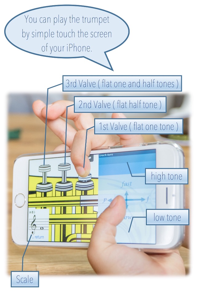 PocketPet - easy to play trumpet screenshot 2