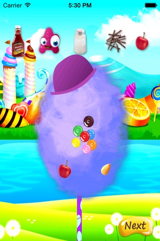yummy cotton candy - candy world screenshot 4