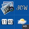 InstaClockWeather HD - "for Instagram", "Flip Clock" and "Weather"