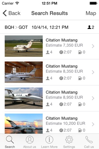Your private jet screenshot 3