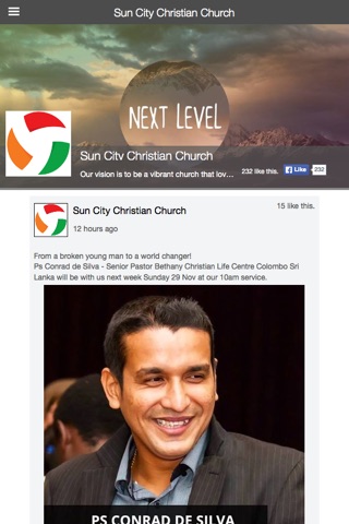 Sun City Christian Church screenshot 2