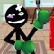 Kill all stickmen like an accident in Gym