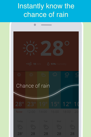 Weather glance - accurate & beautiful forecast with widget screenshot 3