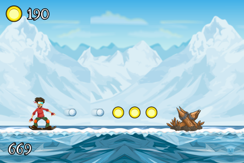 Adventure Snowboarding – Crazy Sports Game in the Age of Ice and Snow screenshot 3