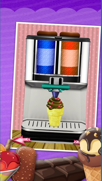 A+ CHILLY DESSERT MAKER &AMP; SWEET ICE CREAM CREATOR - CONE, SUNDAE, &AMP; SANDWICH 1.0 IOS