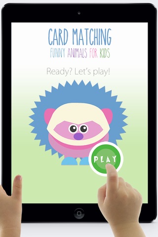 Card Matching - Funny animals for kids screenshot 3