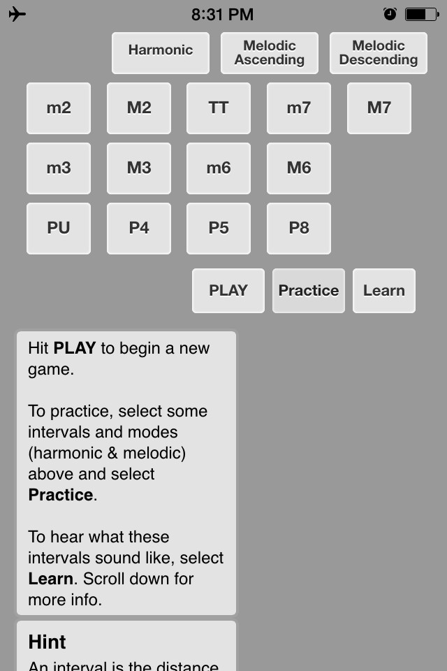 Ear Train-A-Tizer - Ear Training Game