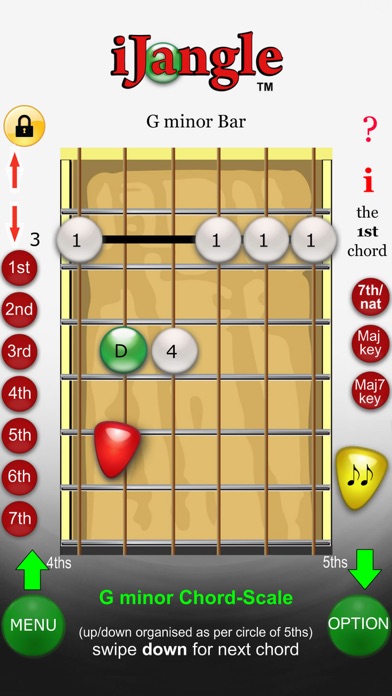 How to cancel & delete iJangle Guitar Chords Plus: Chord tools with fretboard scales and guitar tuner from iphone & ipad 3