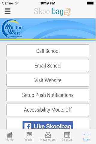Melton West Primary School - Skoolbag screenshot 4