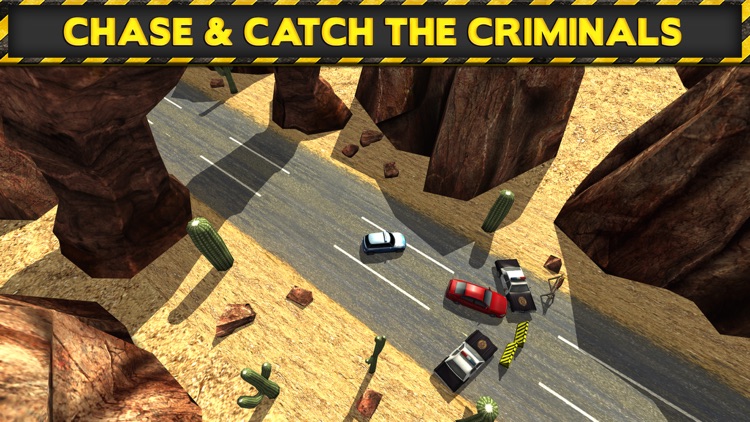 3D Police Drag Racing Driving Simulator Game: Race The Real Turbo Chase screenshot-3