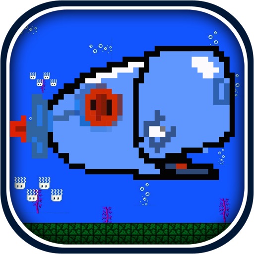 Mega Splashy Pixel Fish Quest - Atlantis Reef Shark Bite Avoider