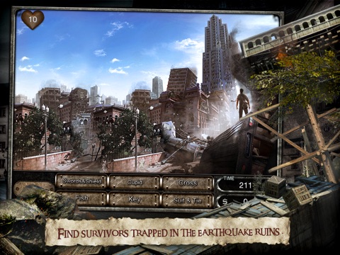 A Dark Shadow of Liberty HD : Hidden Objects Puzzle Game screenshot 2