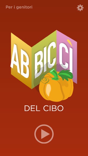 Abbiccì del cibo - Imparare a leggere è 