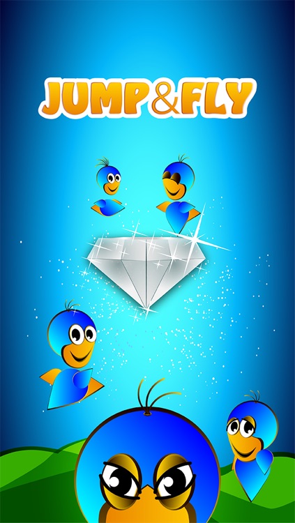 Jump and fly to get the diamonds  - إقفز وحلّق عاليا للحصول على الجوهرة