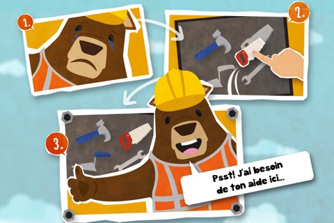 Mr. Bear - Construction Pro - Build and create in the city and work with cranes and tools screenshot 3