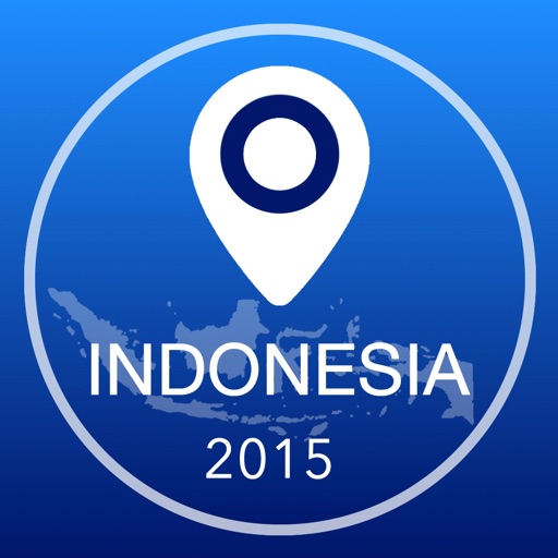 Indonesia Offline Map + City Guide Navigator, Attractions and Transports icon