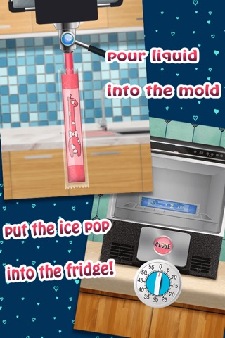 Frozen Pops Maker - kids food games screenshot 2