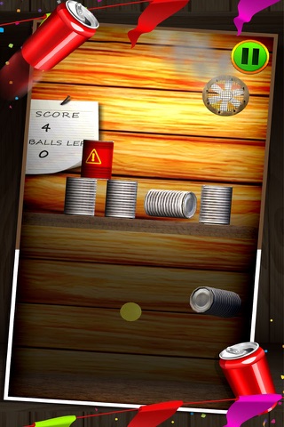 Carnival Can Knockdown 3D - Ball Toss Smash Game screenshot 2