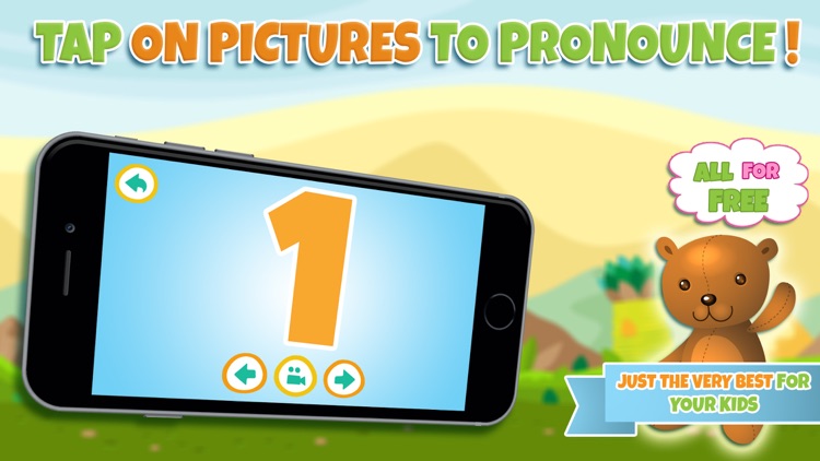 Learn numbers - Educational game for toddler kids & preschool children