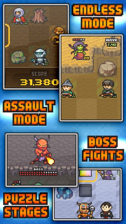 Pixel Defenders Puzzle screenshot-3