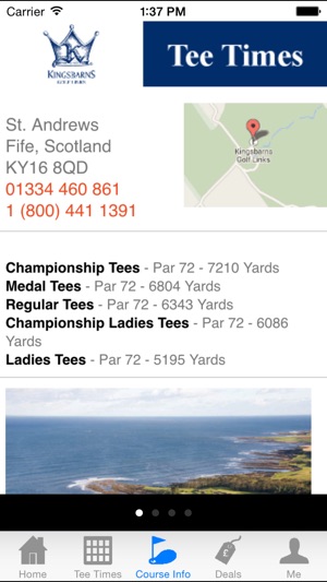 Kingsbarns Golf Tee Times(圖3)-速報App