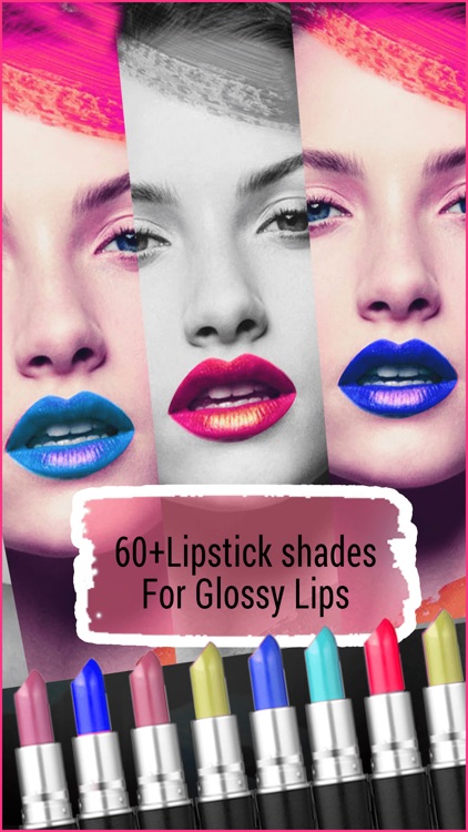 Lips Color Changer - Makeup Tool, Change Lips Color, Lipstick Shades, Lips changer