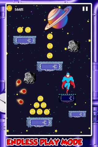 Hero Invade Jump : Space Rescue Falling Down FREE! screenshot 3