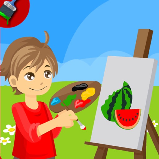Fruits Coloring Icon