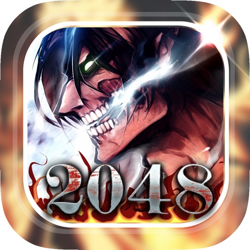 2048 Manga & Anime - “ Japanese Cartoon Puzzle For Attack On Titan Edition “ icon
