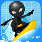 Amazing Stickman Snowboard