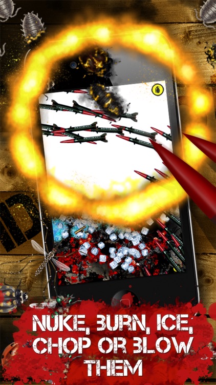 iDestroy Free: Game of bug Fire, Destroy pest before it age! Bring on insect war! screenshot-3