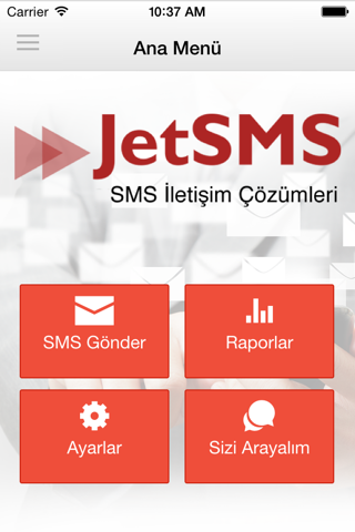 JetSMS - Kurumsal Toplu SMS screenshot 2