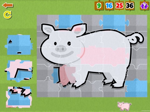 Farm animals. French for 2-5 years old. screenshot 3