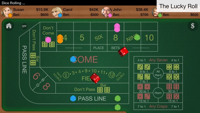 Free online multiplayer craps game