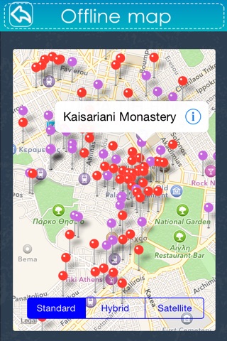 Athens Travel Guide - Offline Maps screenshot 4